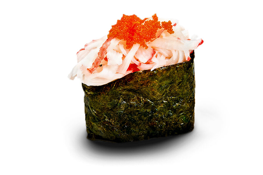 Гункан со снежным крабом Львов