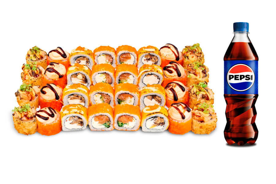 Суши-сет Для двоих + Pepsi 500 мл Львов