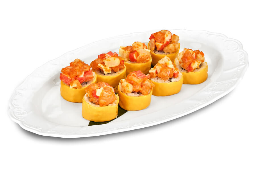 Ролл Филадельфия микс фиш на дом