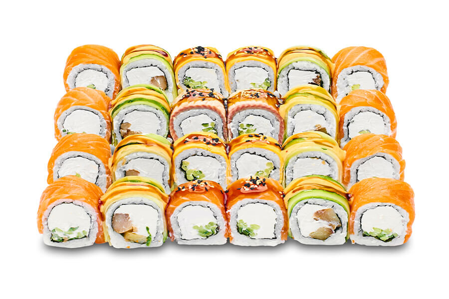 Суши-сет ФИЛАДЕЛЬФИЯ МУД на дом