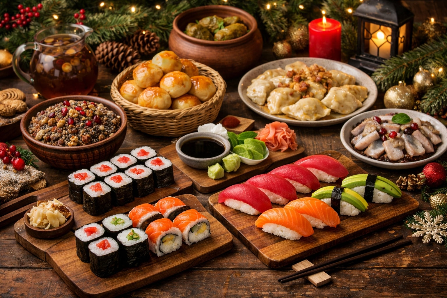 Традиции праздника Рождества: 12 блюд, которые готовят, и 3 необычных, которые станут украшением вашего праздника