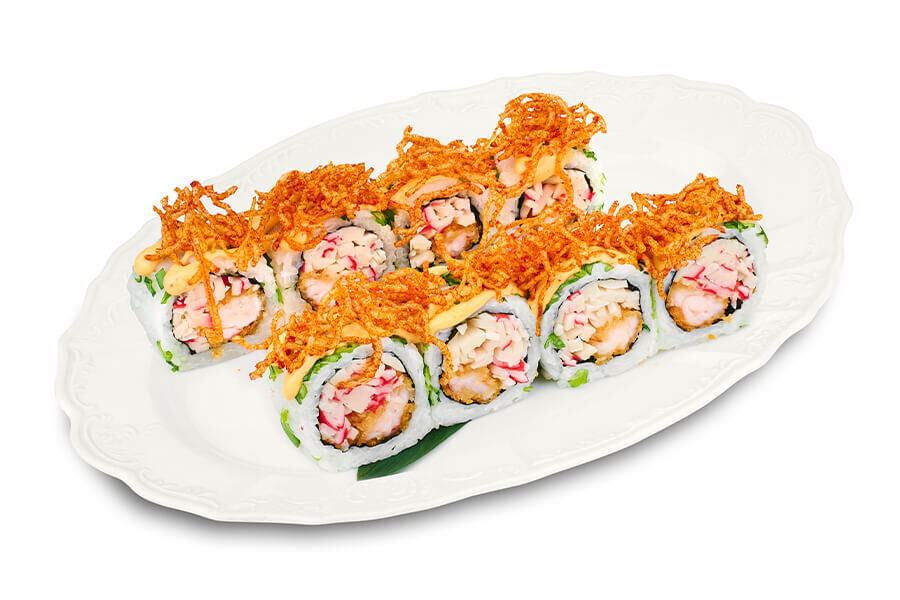 Ролл Криспи креветка & краб Львов