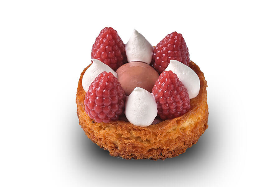 Десерт Малиновый тарт на дом
