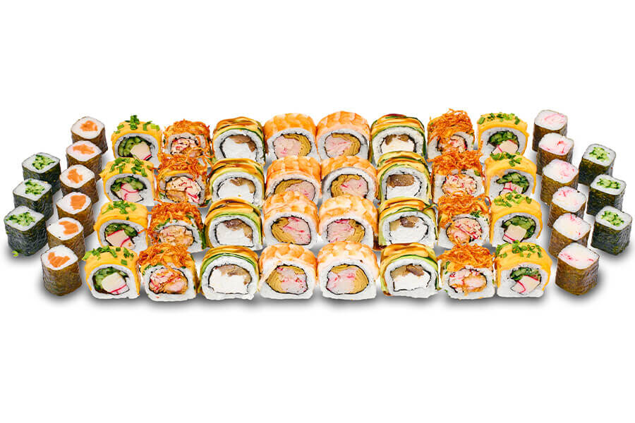 Суши-сет Золотая семерка доставка